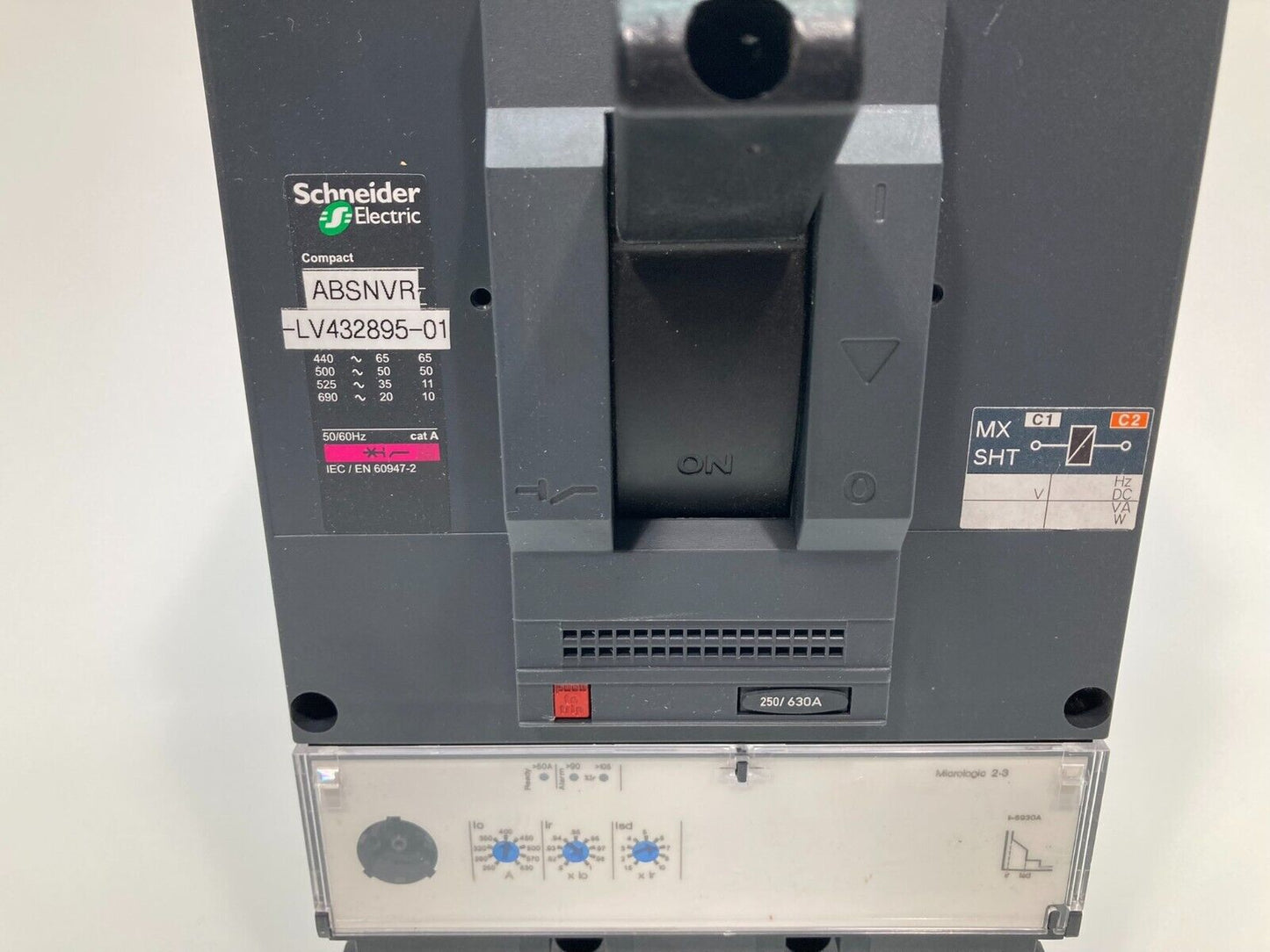 Schneider ABSNVR-LV432895-01 / LV432895 Circuit Breaker 3 Pole