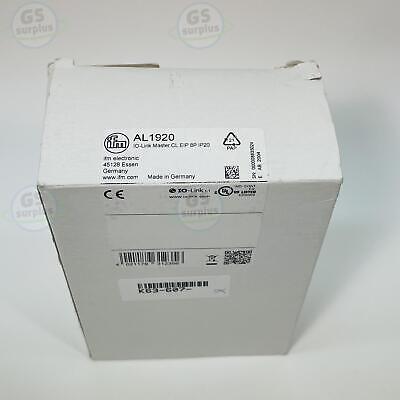 IFM AL1920 IO-Link master with EtherNet/IP interface