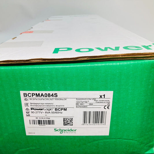 SCHNEIDER ELECTRIC BCPMA084S BCPM power monitoring advanced