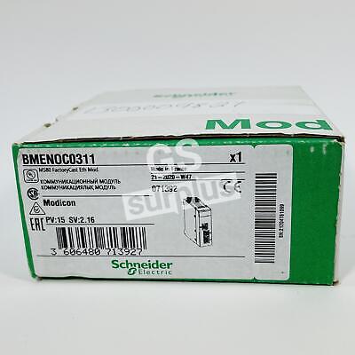 SCHNEIDER BMENOC0311 MODICON M580 FACTORYCAST ETHERNET MODULE