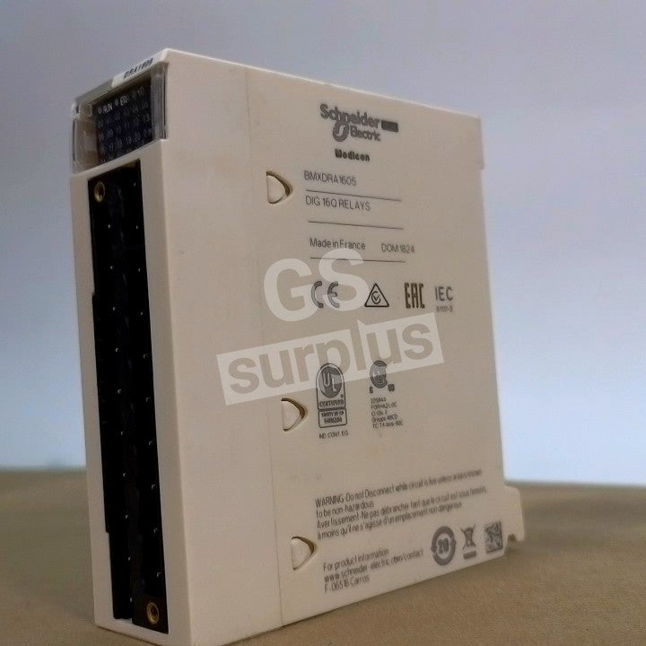 SCHNEIDER BMXDRA1605 DISCRETE OUTPUT MODULE MODICON X80