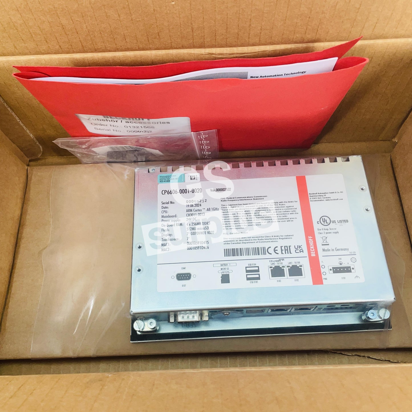 BECKHOFF CP6606-0001-0020