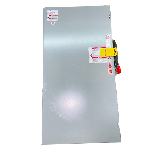 Eaton DT224UGKN22 Double Throw Safety Switch, 200 Amp, 240 Vac, 2-Pole With Aux