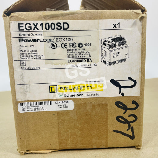 SCHNEIDER ELECTRIC EGX100SD