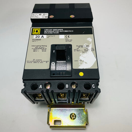 SQUARE D FC34020 Circuit Breaker