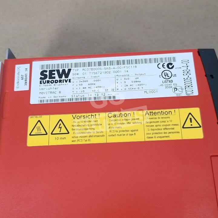 SEW Eurodrive MC07B0005-5A3-4-00/FSC11B