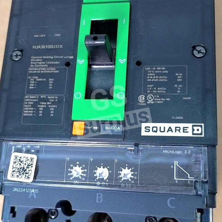 SQUARE D HJA36100U31X