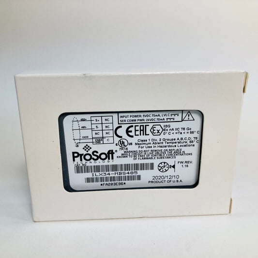 ProSoft ILX34-MBS485 / ILX34MBS485