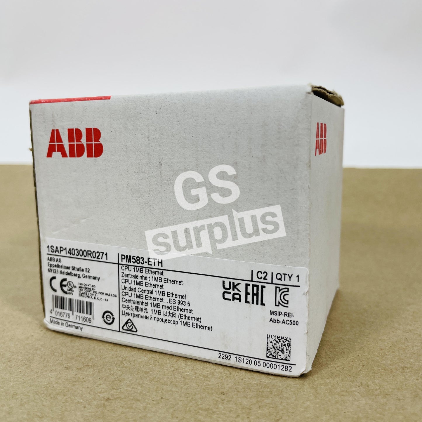 ABB PM583-ETH / 1SAP140300R0271