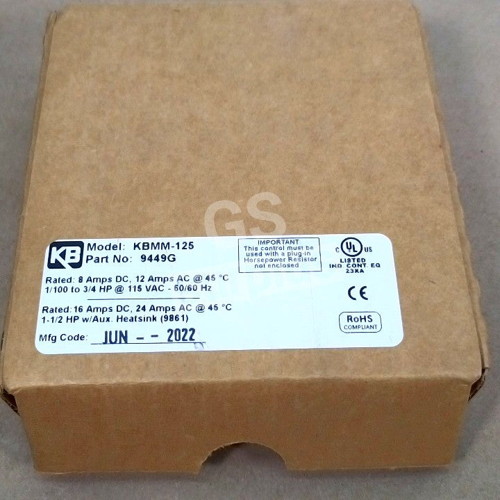 KB KBMM-125 / 9449G