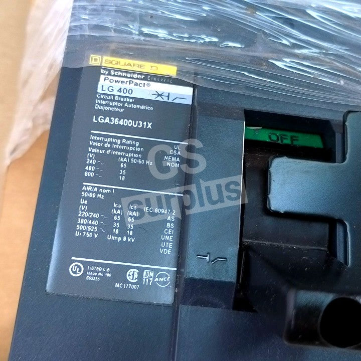SQUARE D LGA36400U31X