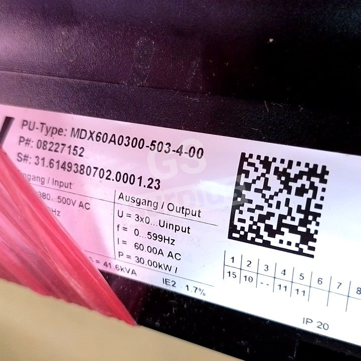 SEW EURODRIVE MDX60A0300-503-4-00 / MC07B0300-503-4-00 / 8227152 / 08285306