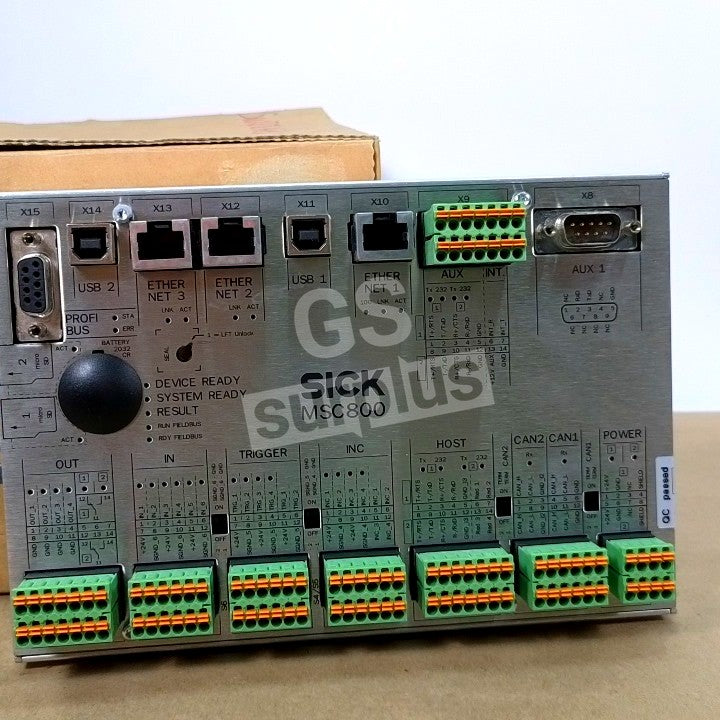 SICK MSC800-0000 / 1040571 MODULAR SYSTEM CONTROLLER -MSC200