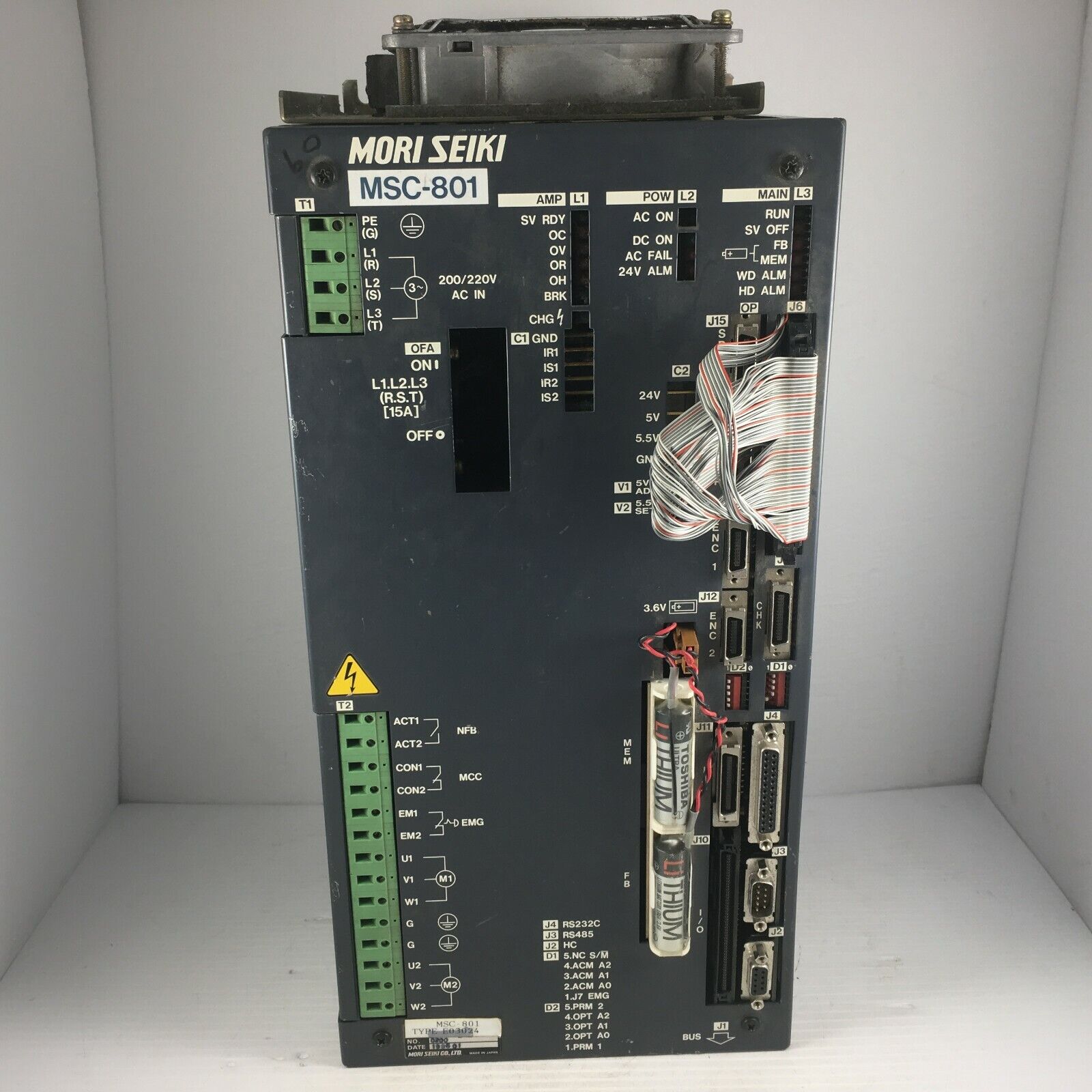 Mori Seiki MSC-801 Type E03024 Controller Unit, – GSSurplus Inc.