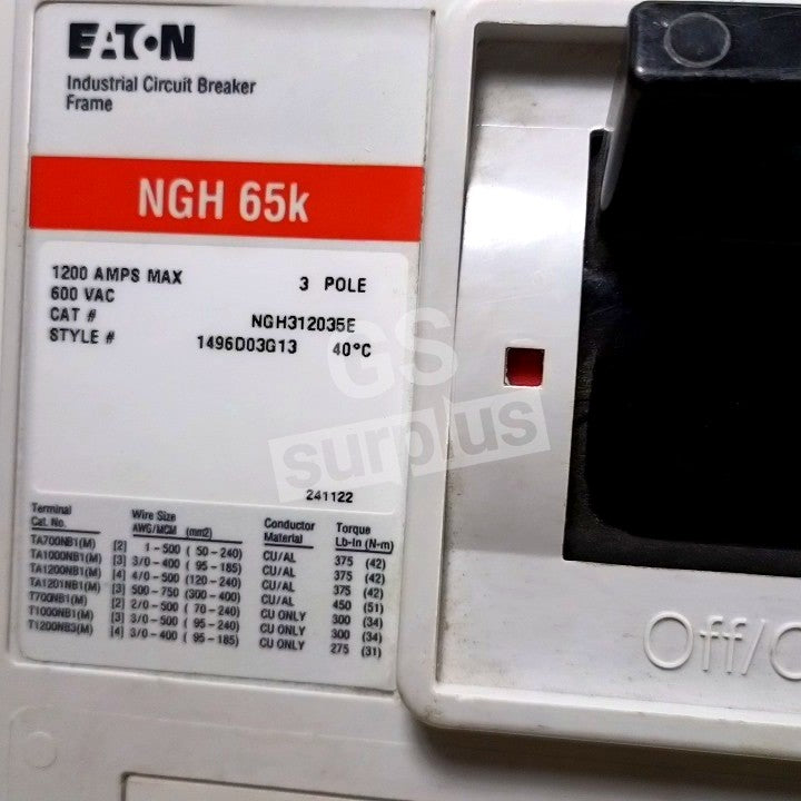 EATON NGH312035E