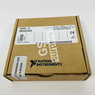 NATIONAL INSTRUMENTS NI-9232 IEPE Analog Input Module, 3-Ch, 30V, 102