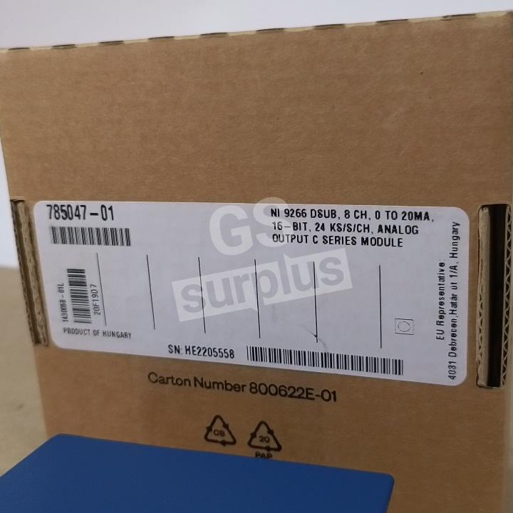 NI EMERSON NI 9266 / 143005B-01L