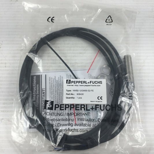 Pepperl+Fuchs NMB2-12GM55-E2-FE / 908430 Inductive Sensor || NMB212GM55E2FE