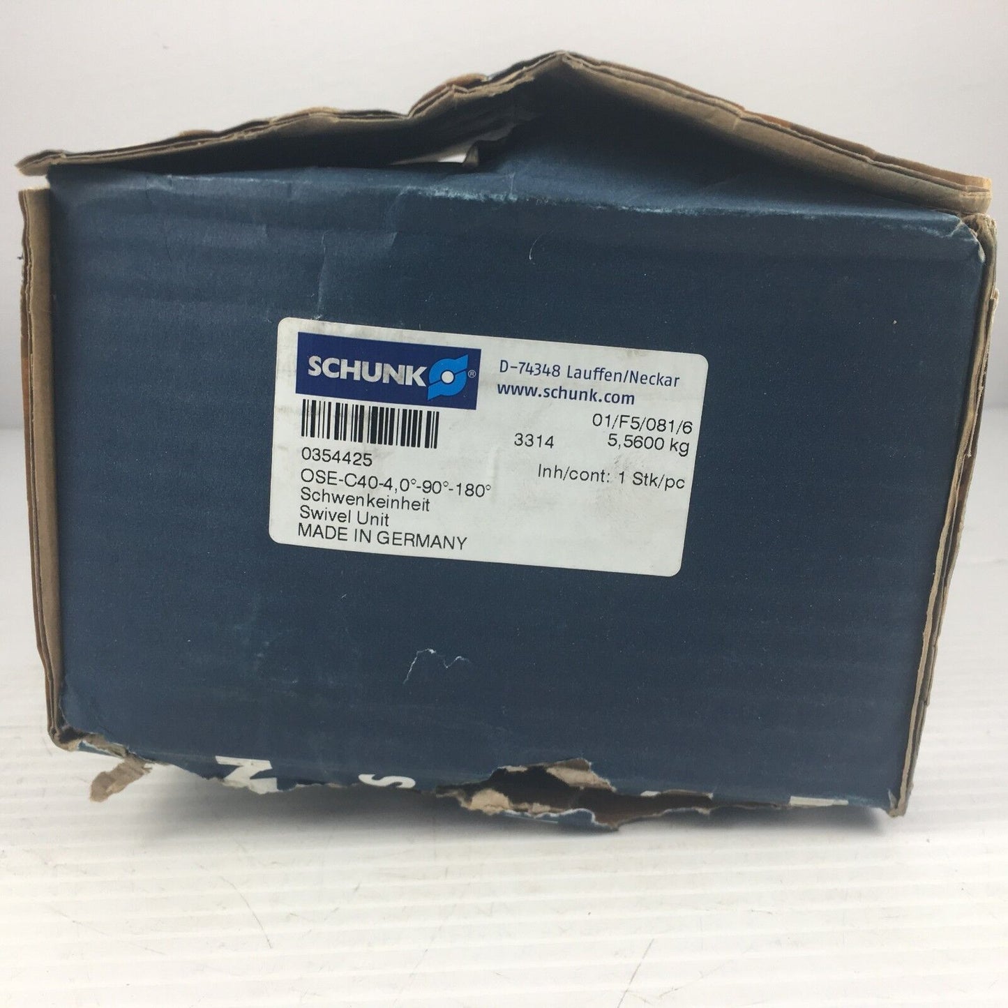 Schunk OSE-C40-4 | 0354425 | 354425 Swivel Unit