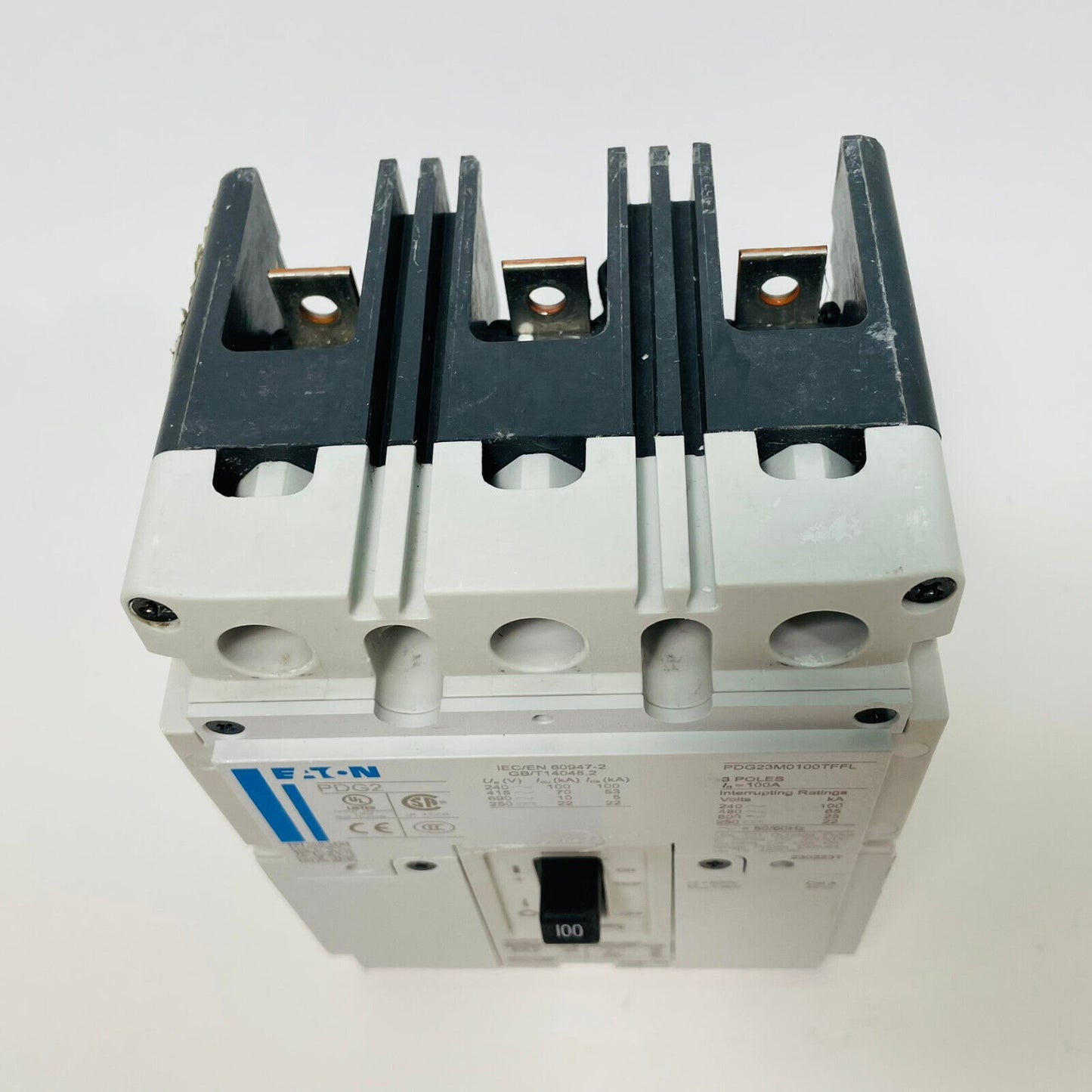 EATON PDG23M0100TFFL CIRCUIT BREAKER 100 AMP PDG2 3 POLE