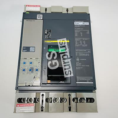 SCHNEIDER PGL36060CU33A PowerPacT P Circuit Breaker 600A 3Pole 600VAC 18kA