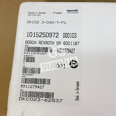 REXROTH R911279427 / DKC02.3-040-7-FW Servo Drive Controller