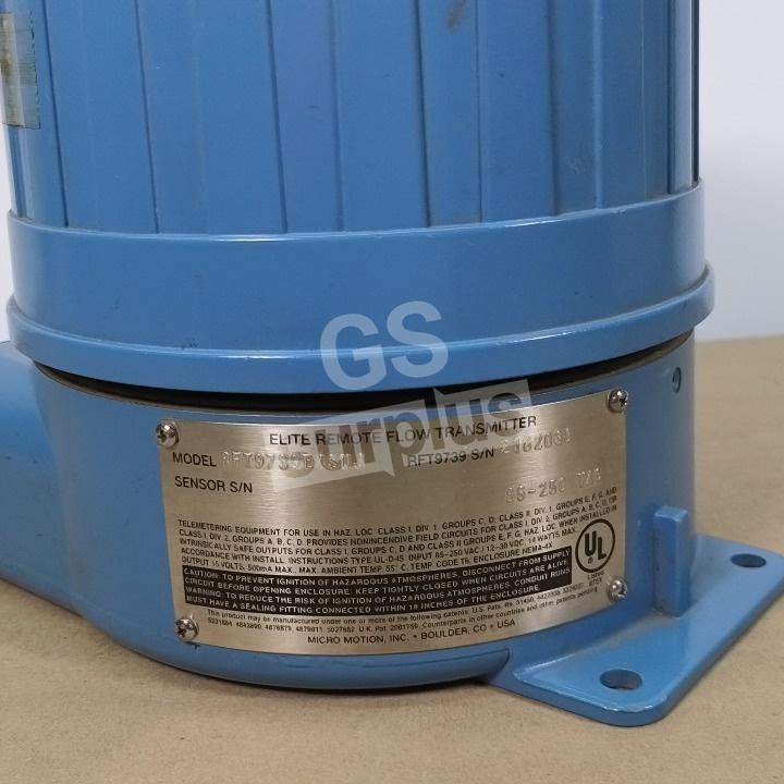 MICRO MOTION RFT9739E4SUJ