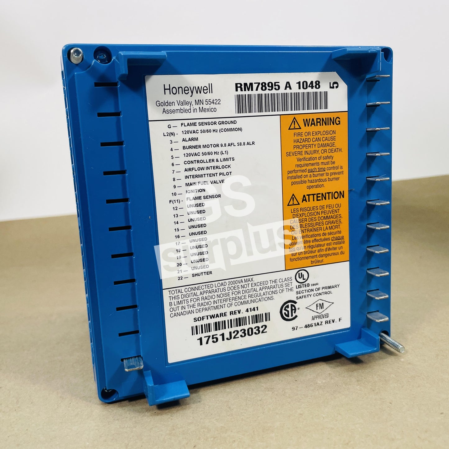 HONEYWELL RM7895A1048