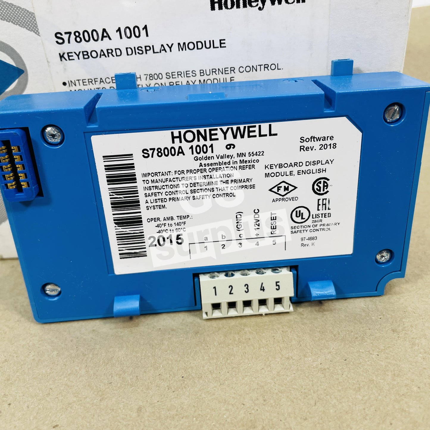 HONEYWELL S7800A1001