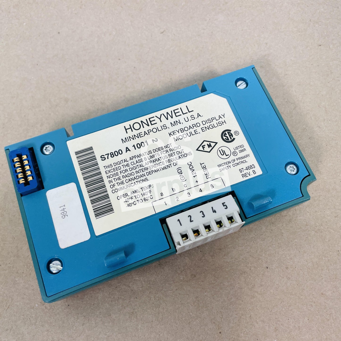 HONEYWELL S7800A1001