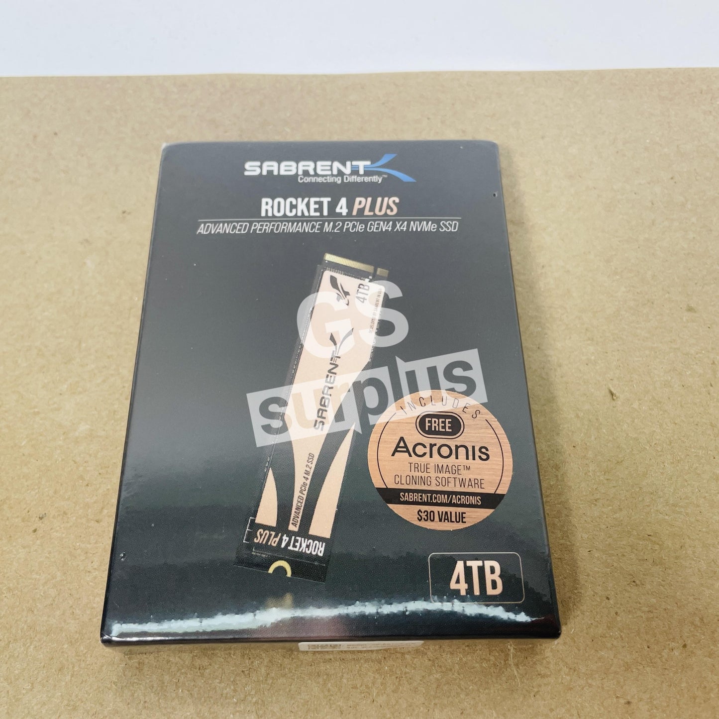 SABRENT SB-RKT4P-4TB / ROCKET 4 PLUS 4TB NVMe 4.0 Gen4 PCIe 7100MB/s