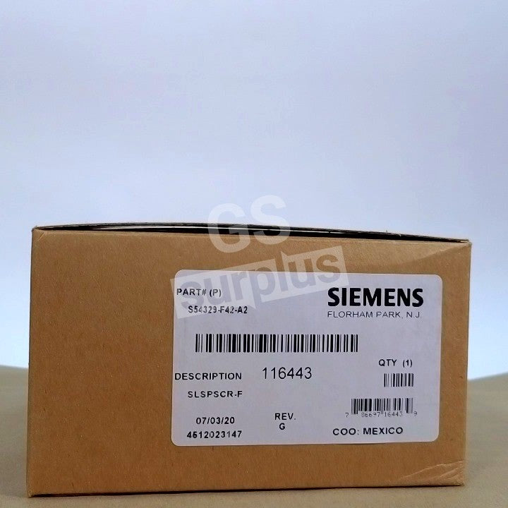 SIEMENS SLSPSCR-F