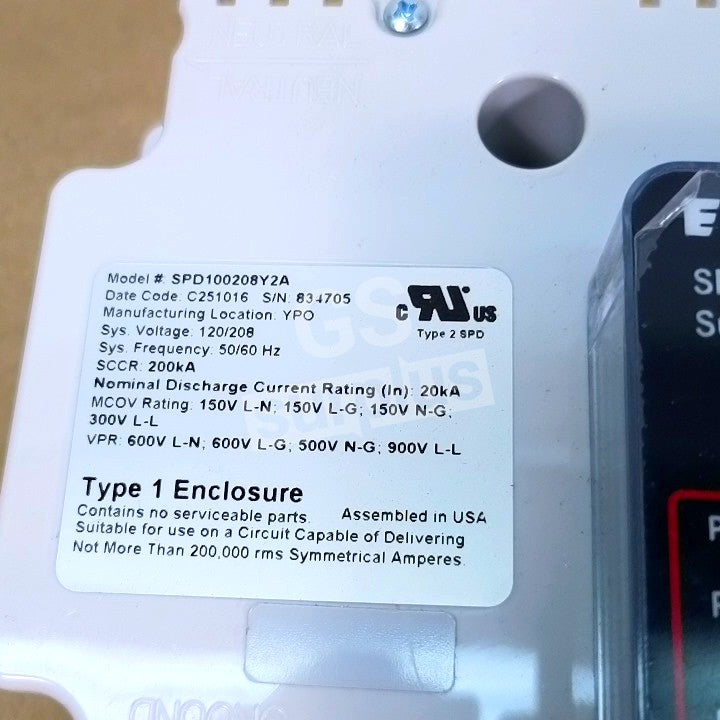 EATON SPD100208Y2A