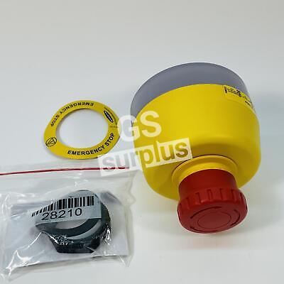 BANNER SSA-EB1PLYR-02ECQ5A 30 MM MOUNT EMERGENCY STOP PUSH BUTTON