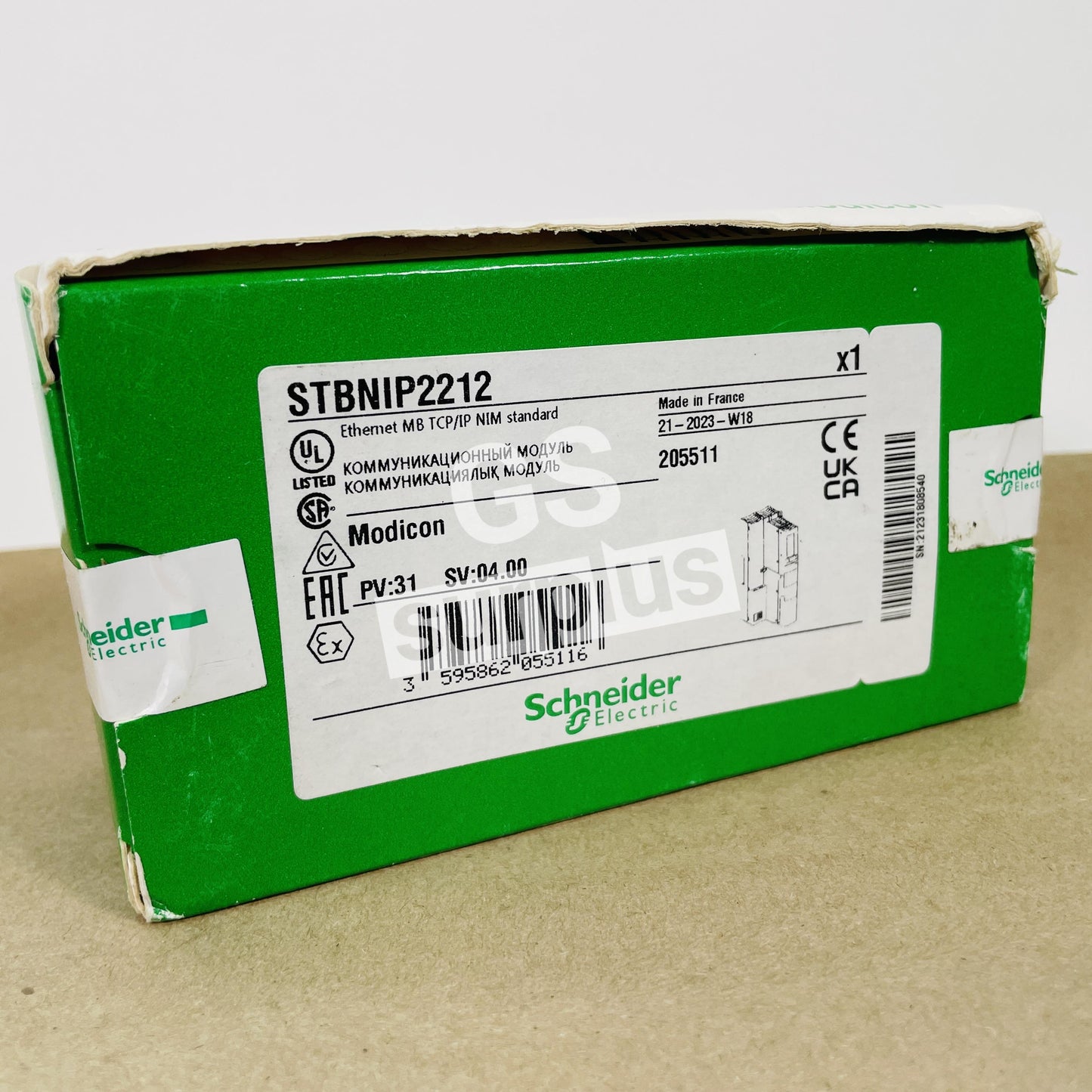 SCHNEIDER ELECTRIC STBNIP2212 Ethernet MB TCP/IP NIM Standard