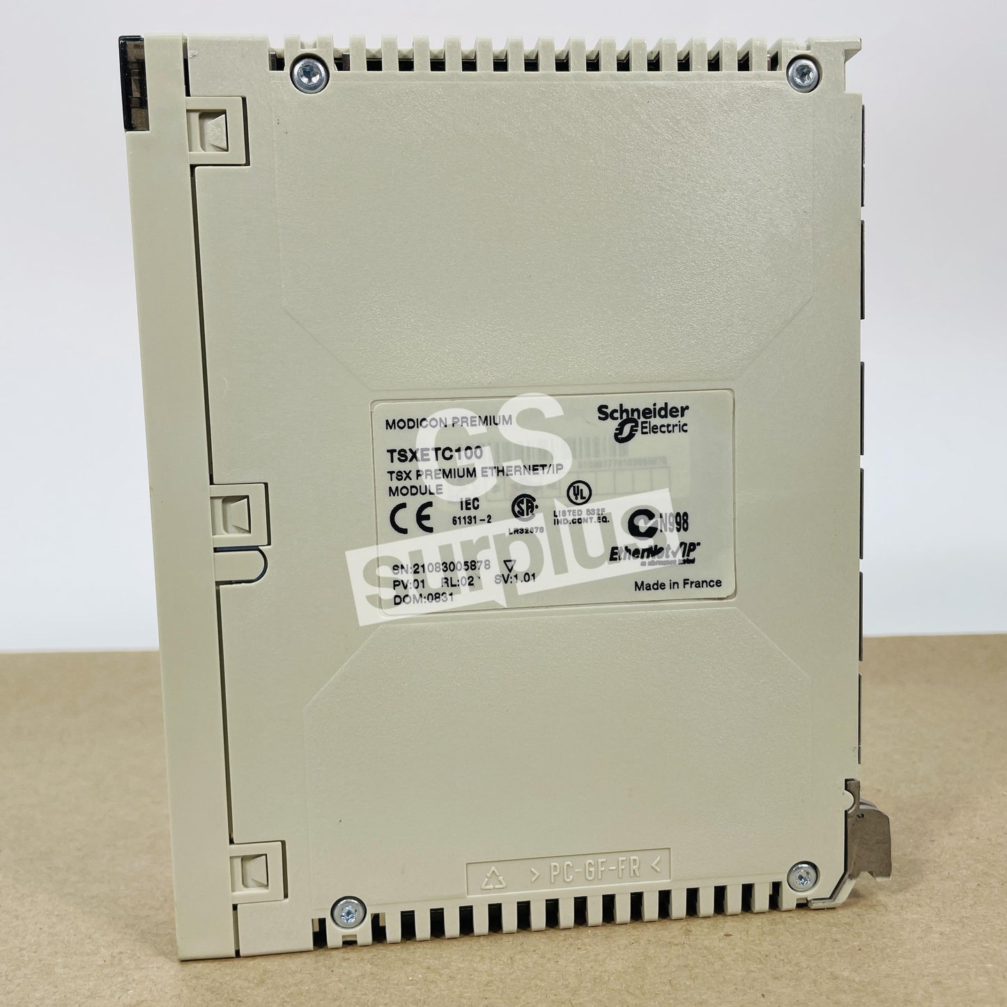 SCHNEIDER ELECTRIC TSXETC100 Ethernet/IP Network Module 10/100 Mbit/s