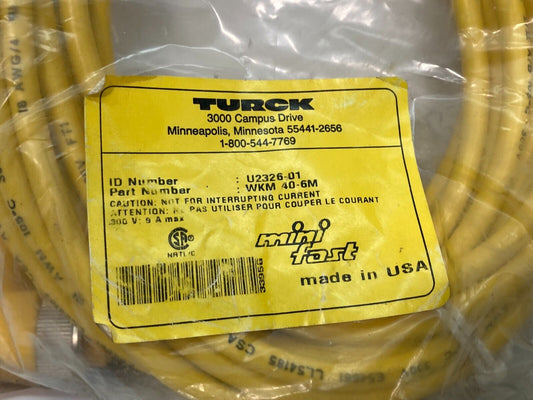 TURCK WKM 40-6M / U2326-01