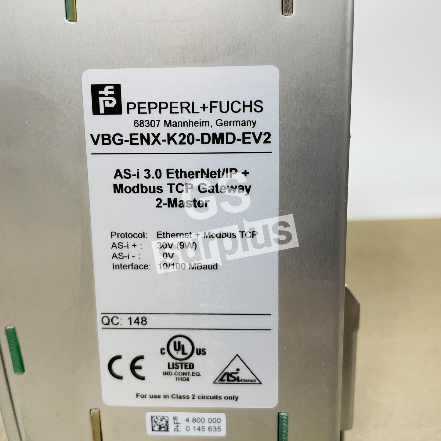 PEPPERL+FUCHS VBG-ENX-K20-DMD-EV2 / 309397