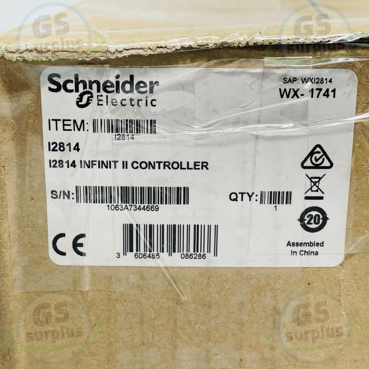 New Schneider Electric i2814 Continuum Infinit II Controller