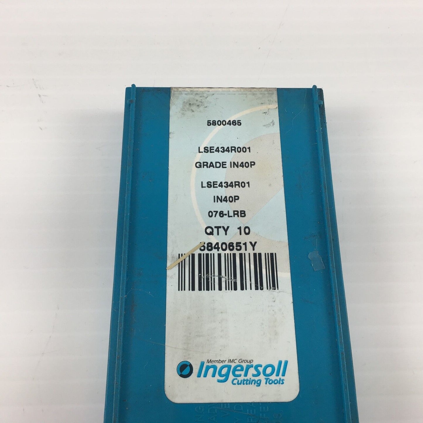 Ingersoll LSE-434-R001 IN40P 076-LRB Inserts (10 pcs)