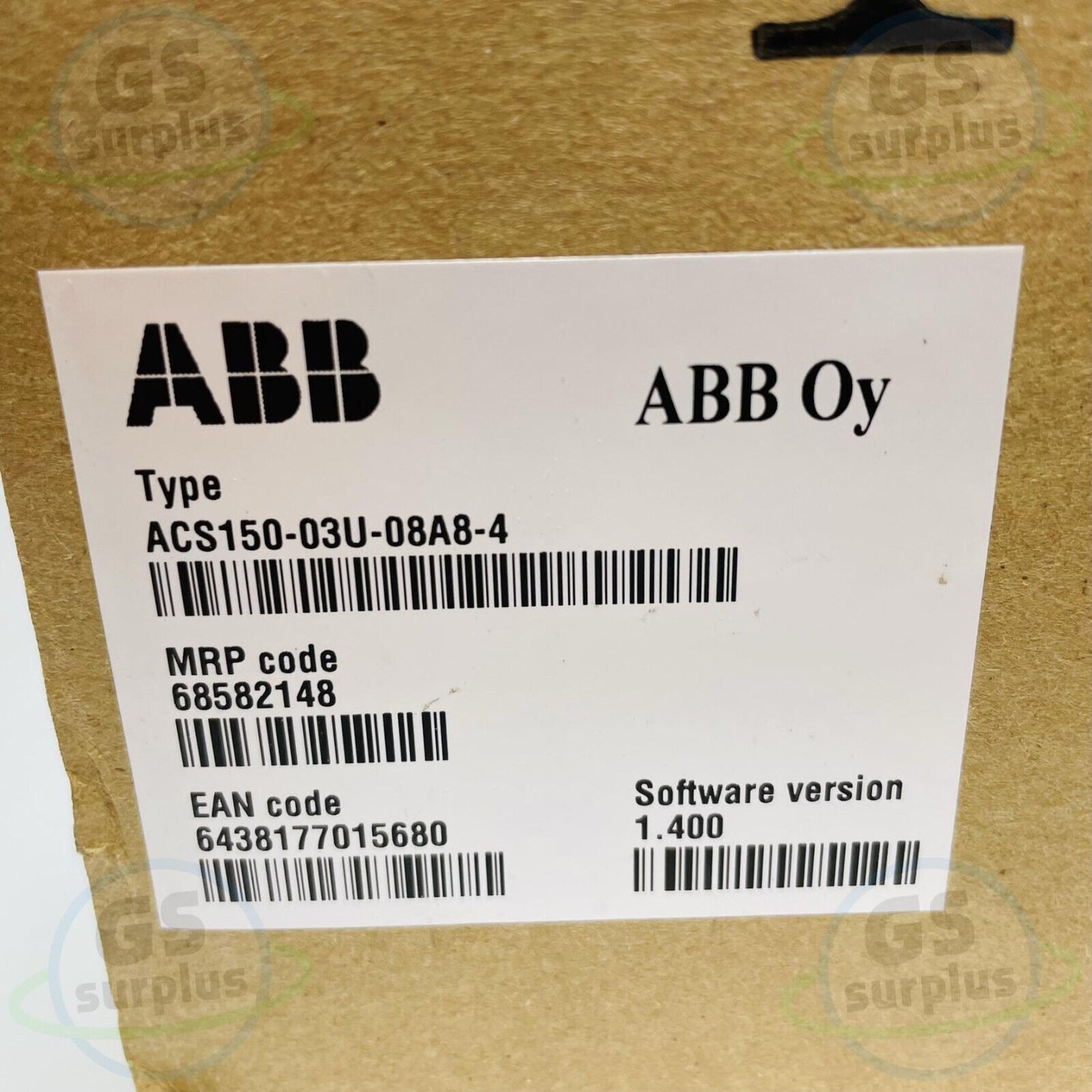 New ABB ACS150-03U-08A8-4