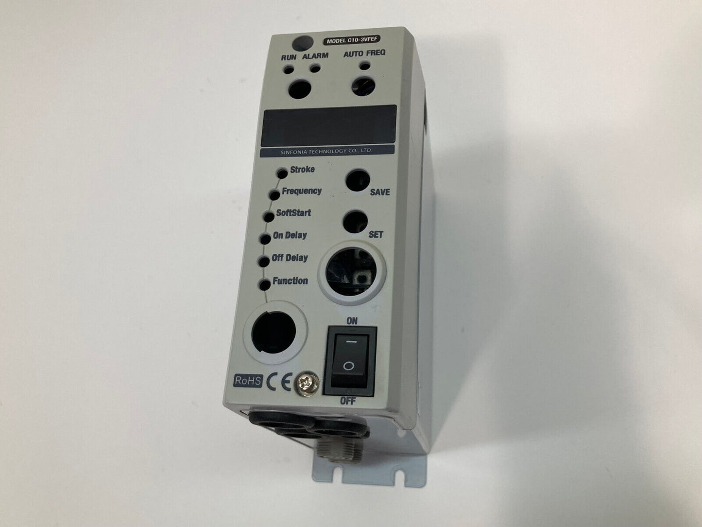Sinfonia Tech. C10-3VFEF Part Feeder Frequency Control Digital Motor Controller