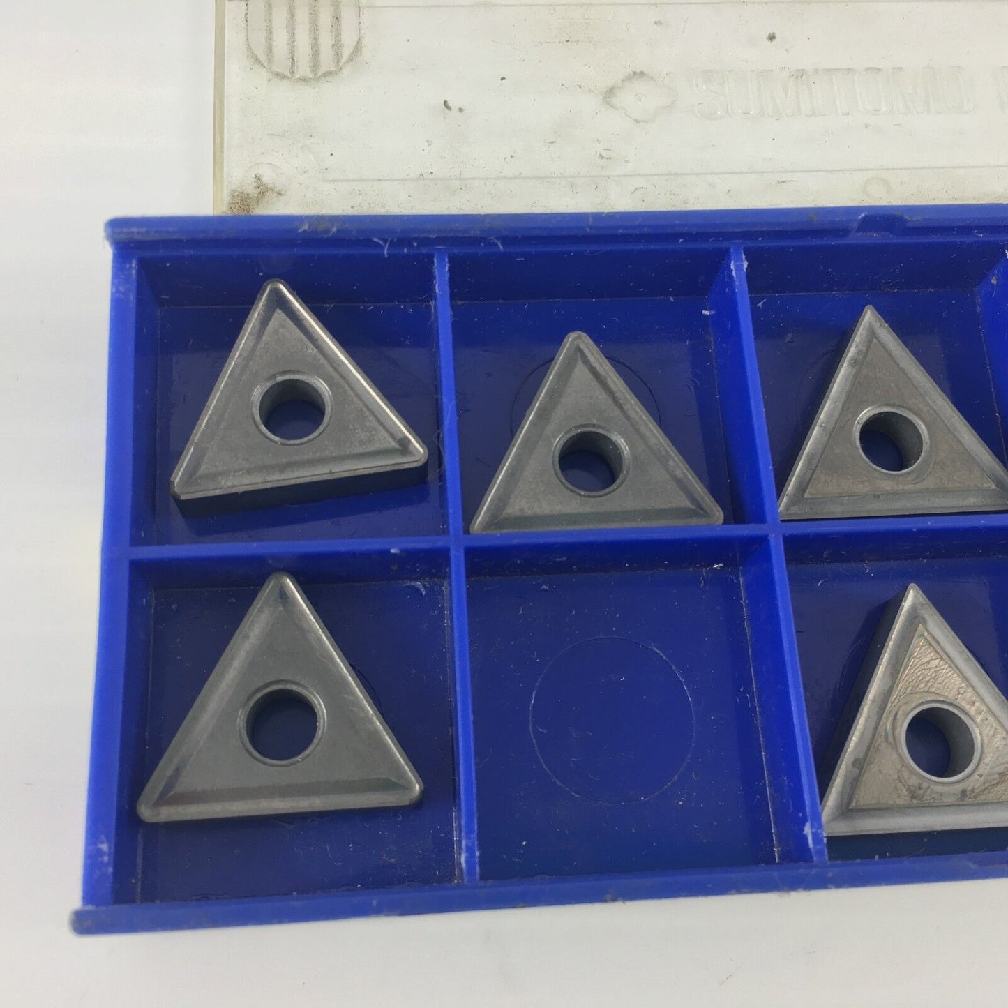 9 SUMITOMO Carbide Inserts. DNMP 432,  EH20Z, N22 + N60 Insterts