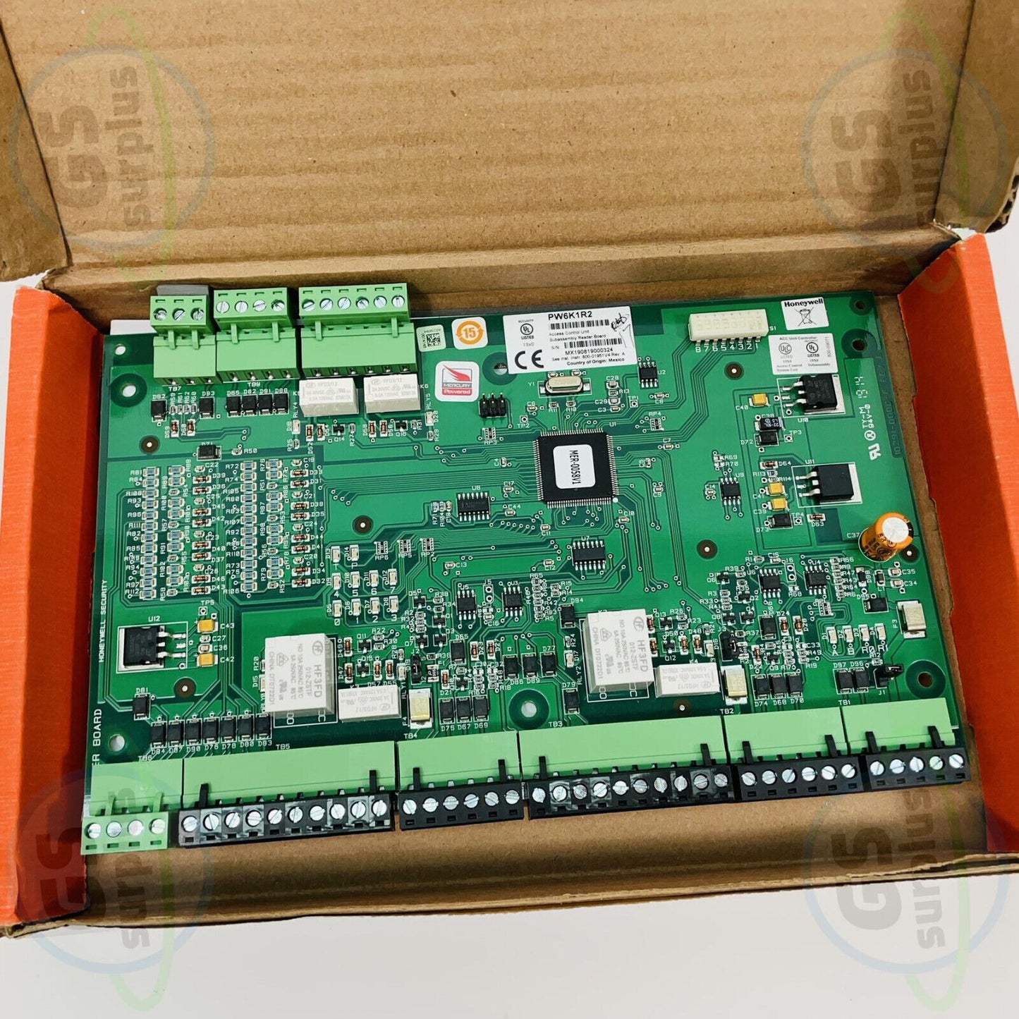 Honeywell PW6K1R2 Access Controller Access Control Motherboard, New open box