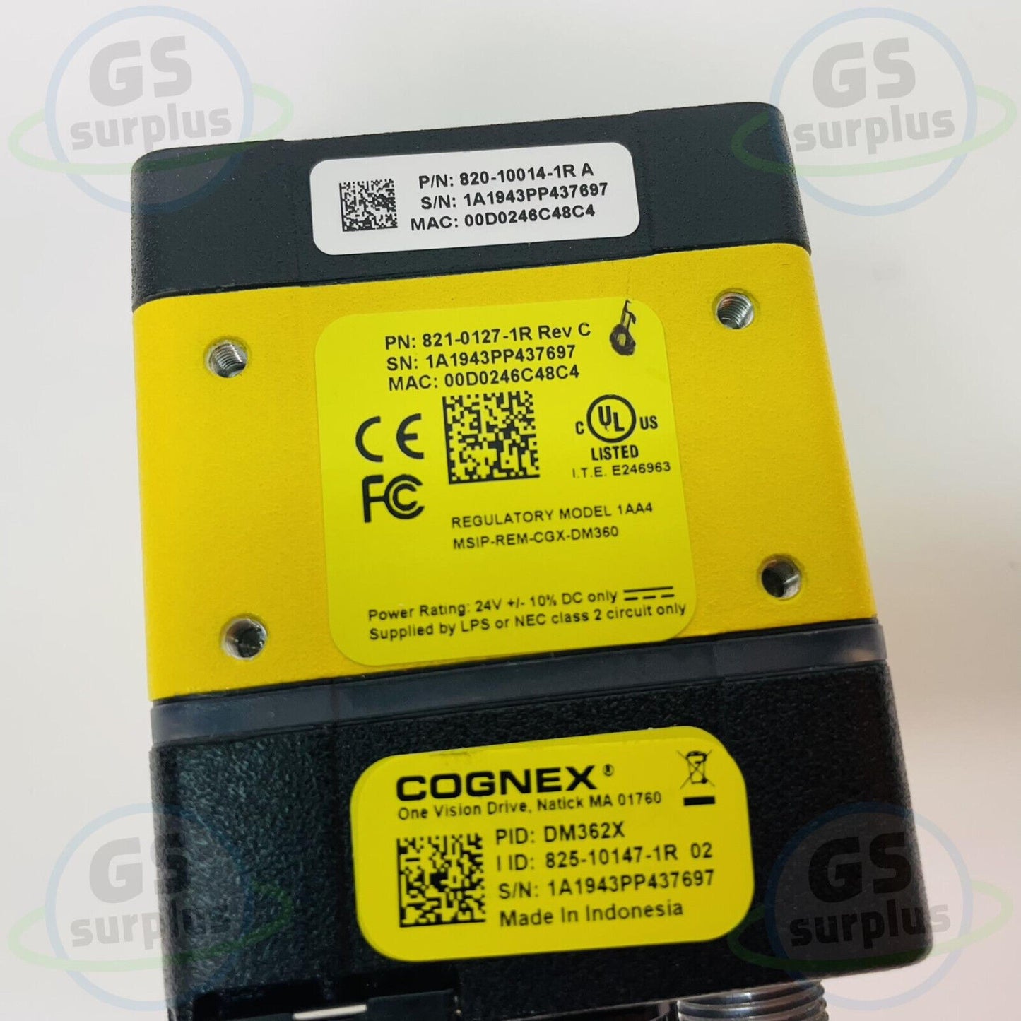 New Cognex DMR-362X-1000 DataMan 360 Barcode Reader 828-10146-1R