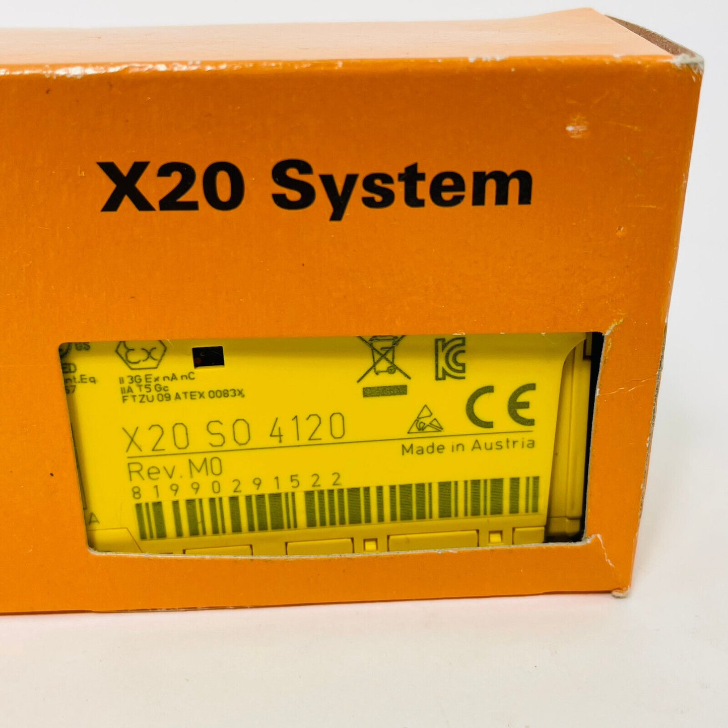 New B&R X20SO4120 / X20 SO 4120  PLC Module