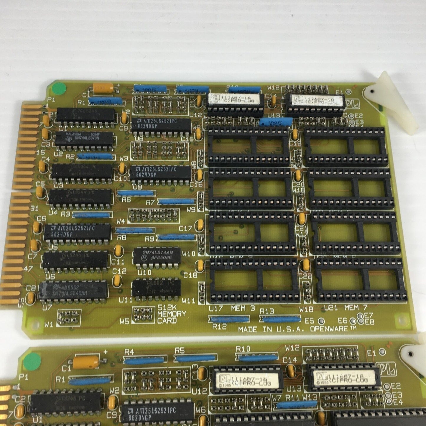 Lot of 2 PROLOG 7710A Boards