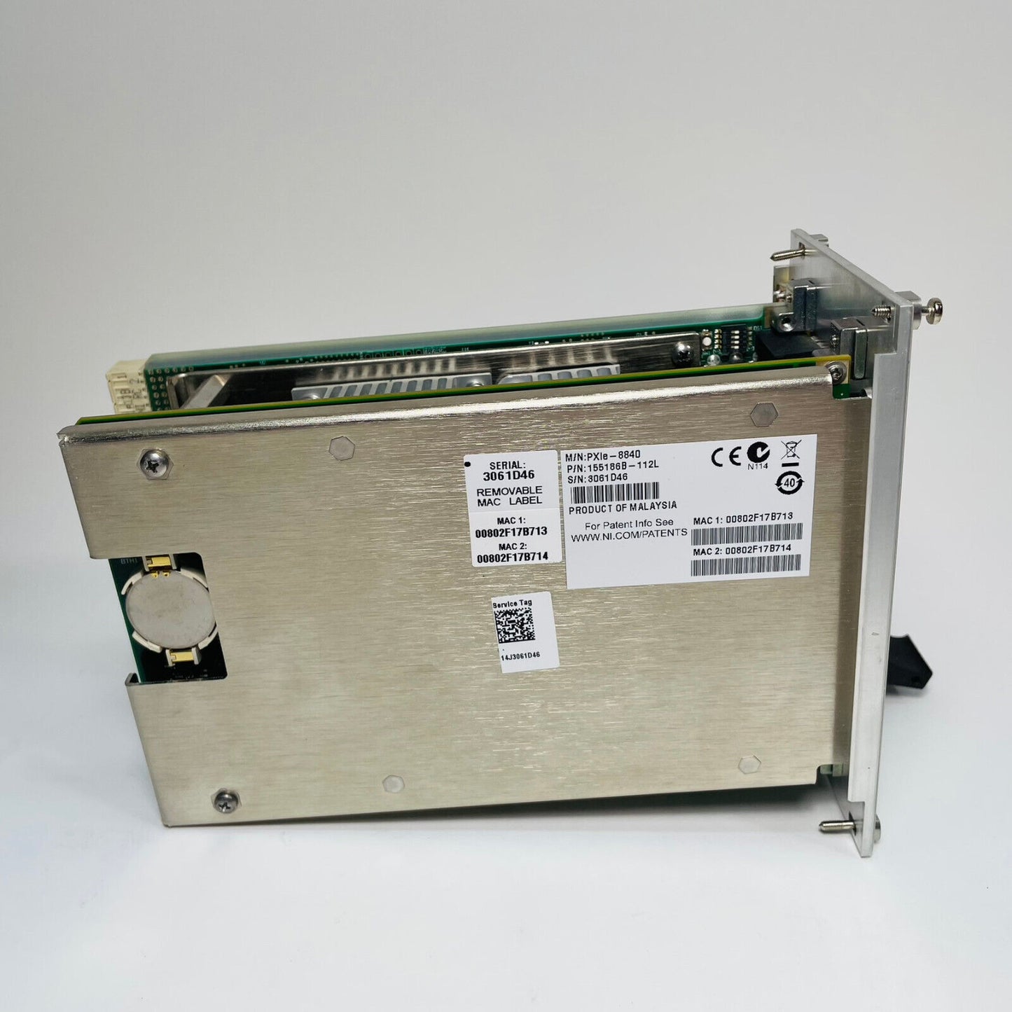 National Instruments PXIe-8840 PXI Embedded Controller, 155186B-112L