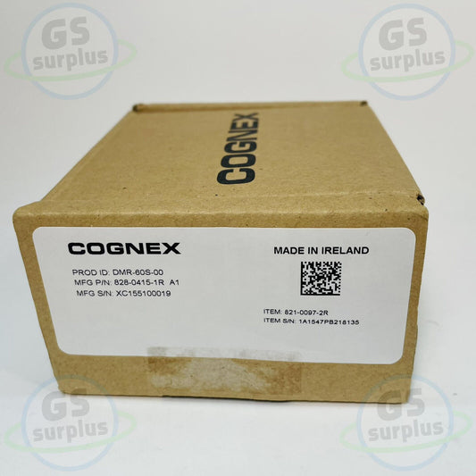New Cognex DMR-60S-00 Barcode Reader Fixed Mount 828-0415-1R