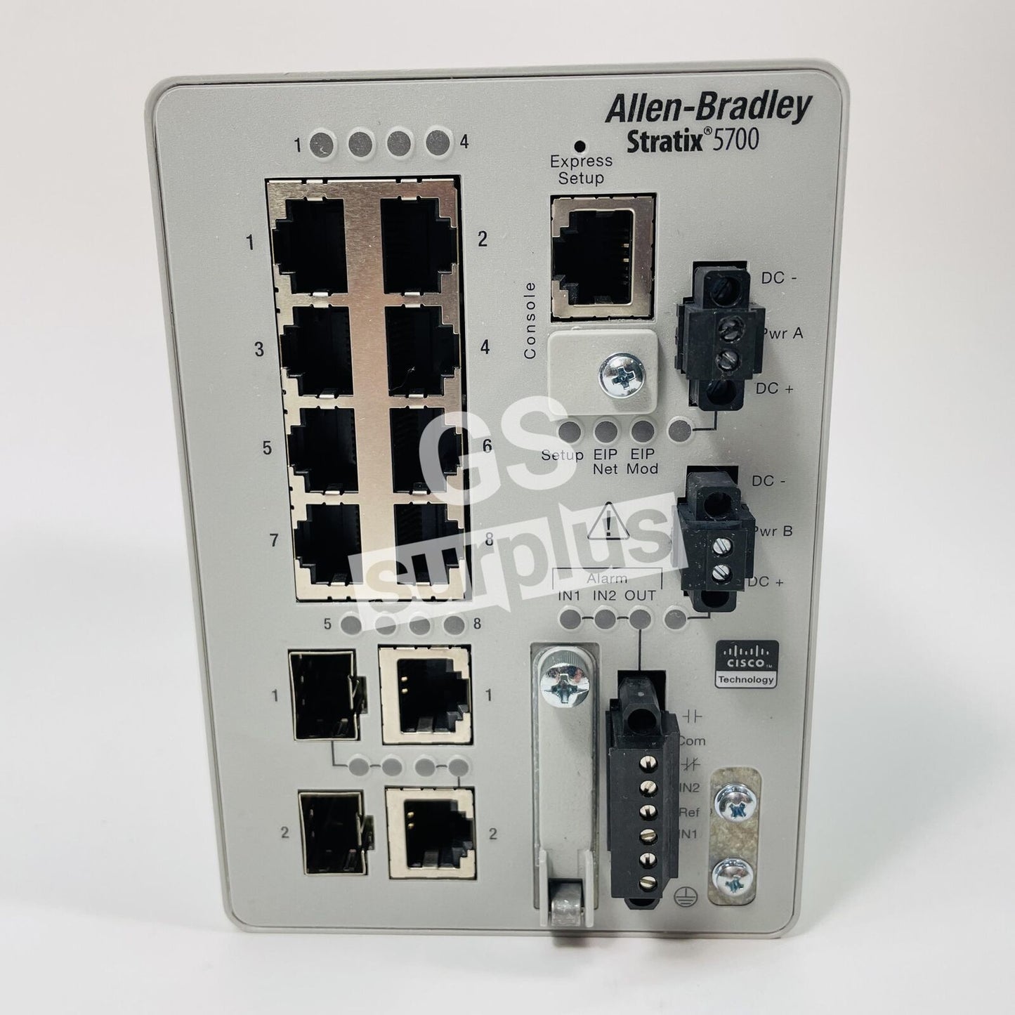 ALLEN BRADLEY 1783-BMS10CGN Stratix 5700 Ethernet Switch 10-Port w/2-SFP